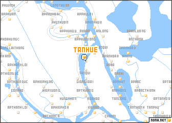 map of Tân Huê