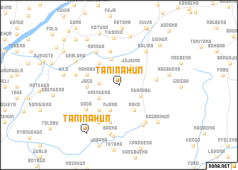 map of Taninahun