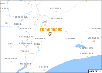 map of Tanjiagang