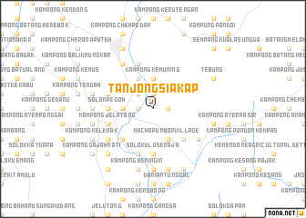 map of Tanjong Si Akap