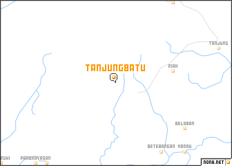 map of Tanjungbatu