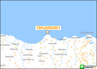 map of Tanjungkait