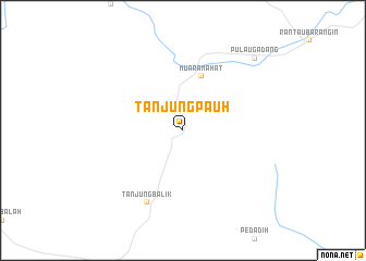 map of Tanjungpauh