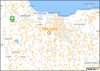 map of Tanjung