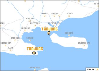 map of Tanjung