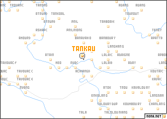 map of Tan Kau