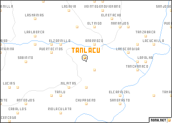 map of Tanlacú