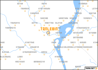 map of Tanlebin