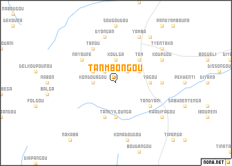 map of Tanmbongou