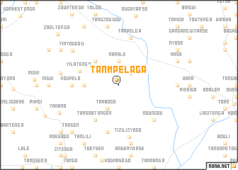 map of Tanmpélaga