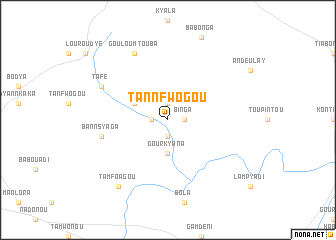 map of Tann Fwogou