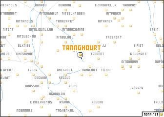 map of Tannghourt
