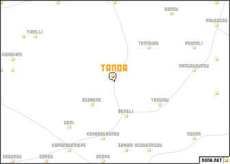 map of Tanoa