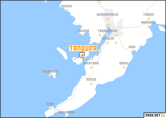 map of Tanoura