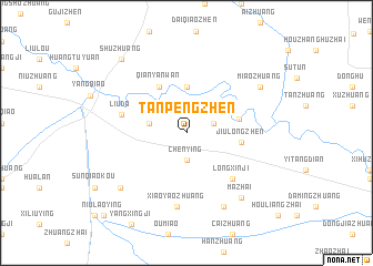 map of Tanpengzhen