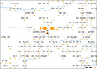 map of Tân Phước