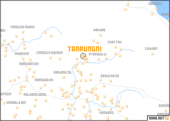 map of Tanp\