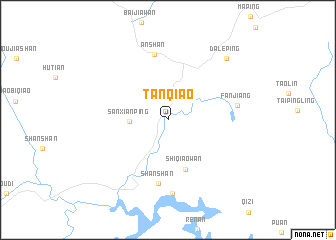 map of Tanqiao