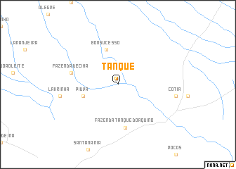 map of Tanque