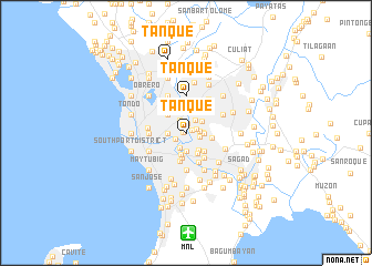 map of Tanque