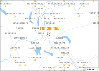 map of Tanquinel