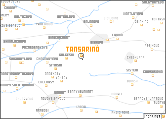 map of Tansarino