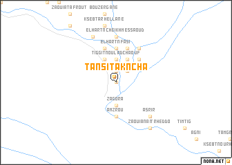 map of Tansita Kncha