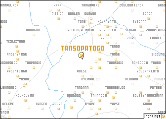 map of Tansopatogo