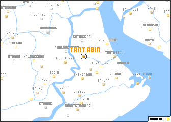 map of Tantabin