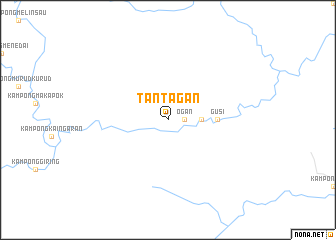 map of Tantagan