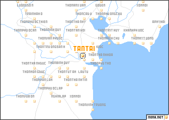 map of Tấn Tài