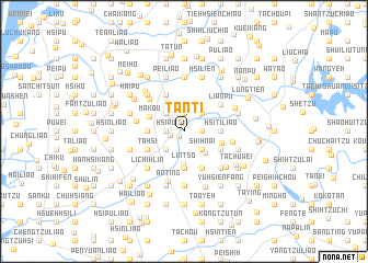 map of T\