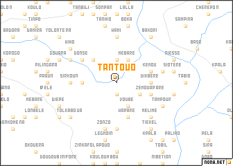 map of Tantouo
