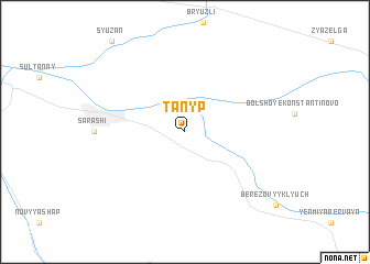 map of Tanyp