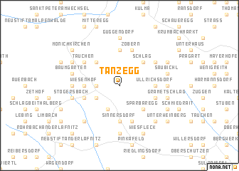 map of Tanzegg