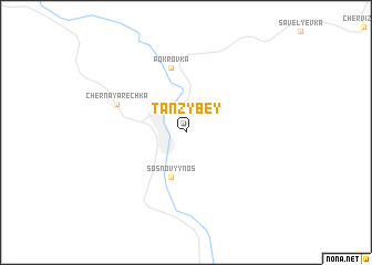 map of Tanzybey