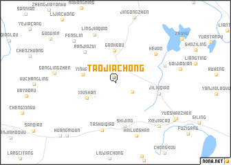 map of Taojiachong