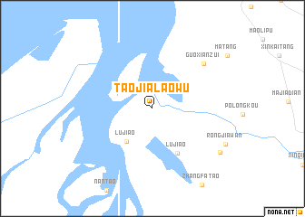 map of Taojialaowu