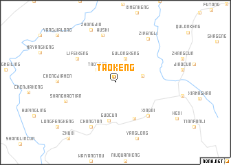 map of Taokeng