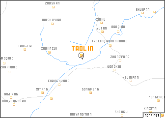 map of Taolin