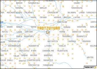 map of T\