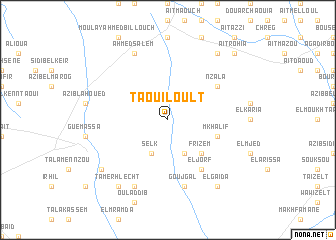map of Taouiloult