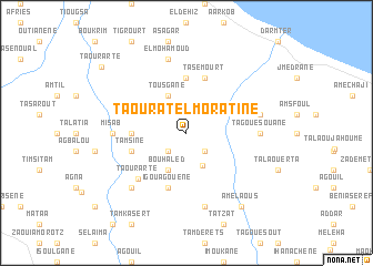 map of Taourat el Moratine