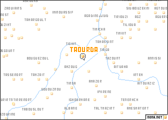 map of Taourda