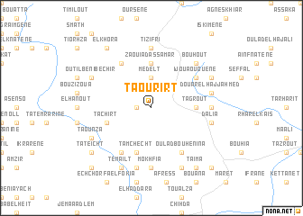 map of Taourirt