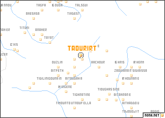 map of Taourirt