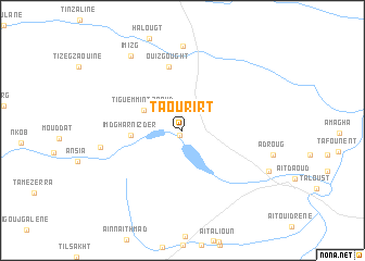 map of Taourirt