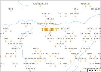 map of Taourirt