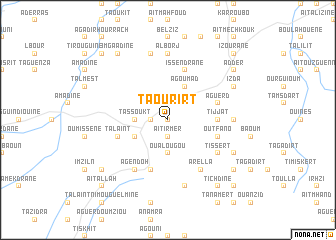 map of Taourirt