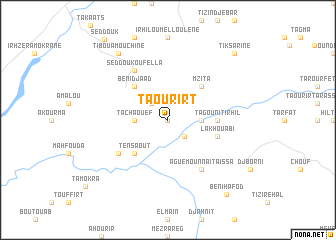 map of Taourirt